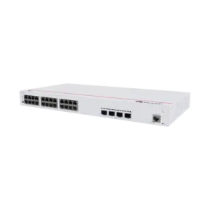Switch de Acceso eKit Administrable / Capa 2 / 24 Puertos PoE+ Gigabit + 4 Puertos SFP+/SFP + Puerto de Consola / Poe Perpetuo / Presupuesto PoE 400 W / Sin Licenciamiento