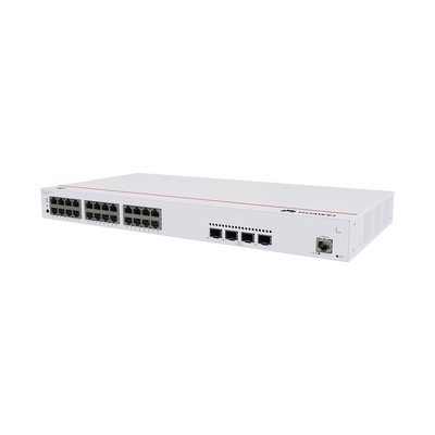 Switch de Acceso eKit Administrable / Capa 2 / 24 Puertos PoE+ Gigabit + 4 Puertos SFP+/SFP + Puerto de Consola  / Poe Perpetuo / Presupuesto PoE 400 W / Sin Licenciamiento - imagen 4