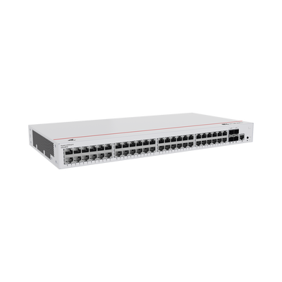 Switch de Acceso Gigabit Administrable PoE Capa 2 / 48 puertos 10/100/1000 Mbps (PoE) / 4 Puertos 1GE SFP Uplink / ERPS / IMGP Snooping / DHCP Snooping / PoE Perpetuo / 380W / Administración Nube Gratis - imagen 3
