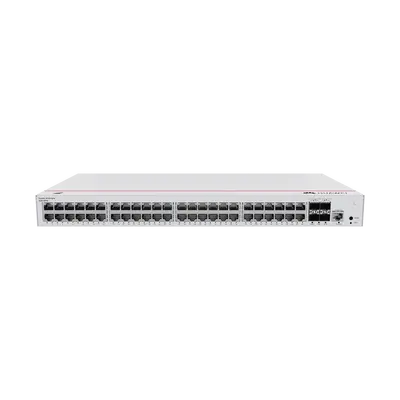 Switch de Acceso Gigabit Administrable PoE Capa 2 / 48 puertos 10/100/1000 Mbps (PoE) / 4 Puertos 1GE SFP Uplink / ERPS / IMGP Snooping / DHCP Snooping / PoE Perpetuo / 380W / Administración Nube Gratis - imagen 1