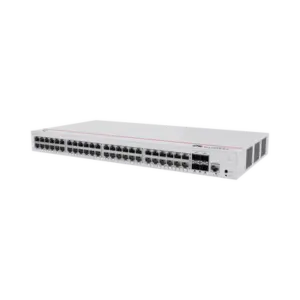 Switch de Acceso Gigabit Administrable PoE Capa 2 / 48 puertos 10/100/1000 Mbps (PoE) / 4 Puertos 10GE SFP+ Uplink / ERPS / IMGP Snooping / DHCP Snooping / PoE Perpetuo / 380W / Administración Nube Gratis