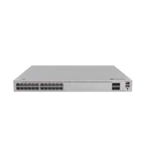 Switch de Distribución/Core Gigabit Administrable PoE Capa 3 / 24 puertos 1000/2.5Gbps (PoE) / 4 Puertos 10GE SFP+ Uplink / ERPS / Rutas Estáticas / iStack / PoE Perpetuo / 400W / Administración Nube Gratis