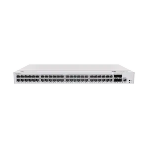 Switch de Distribución/Core Gigabit Administrable PoE Capa 3 / 48 puertos 10/100/1000 Mbps (PoE) / 4 Puertos 1GE SFP Uplink / ERPS / Rutas Estáticas / iStack / PoE Perpetuo / 380W / Administración Nube Gratis