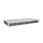 Switch de Distribución/Core Gigabit Administrable PoE Capa 3 / 48 puertos 10/100/1000 Mbps (PoE) / 4 Puertos 10GE SFP+ Uplink / ERPS / Rutas Estáticas / iStack / PoE Perpetuo / 380W / Administración Nube Gratis miniatura 3