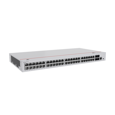 Switch de Distribución/Core Gigabit Administrable PoE Capa 3 / 48 puertos 10/100/1000 Mbps (PoE) / 4 Puertos 10GE SFP+ Uplink / ERPS / Rutas Estáticas / iStack / PoE Perpetuo / 380W / Administración Nube Gratis - imagen 3