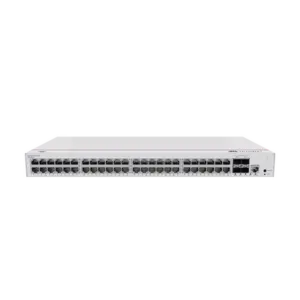 Switch de Distribución/Core Gigabit Administrable PoE Capa 3 / 48 puertos 10/100/1000 Mbps (PoE) / 4 Puertos 10GE SFP+ Uplink / ERPS / Rutas Estáticas / iStack / PoE Perpetuo / 380W / Administración Nube Gratis