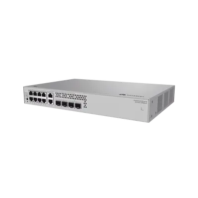 Switch de Acceso eKit Administrable / Capa 2+ / 6 Puertos PoE+ Gigabit + 2 Puertos PoE+ Multi-Gigabit (2.5 Gbps) + 2 Puertos Gigabit + 2 Puertos SFP + 2 Puertos SFP+ / PoE Perpetuo / Presupuesto PoE 128 W / Sin licenciamiento - imagen 1