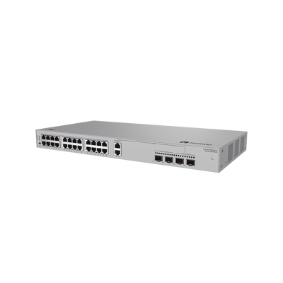 Switch Gigabit Administrable PoE Capa 3 / 24 Puertos 10/100/1000 Mbps (22 PoE) / 2 Puertos 2.5GE (PoE) combo 2 Puertos SFP 2.5GE /2 Puertos SFP+ 10GE / 400W / PoE Perpetuo / iStack / Administración Nube Gratis - imagen 1