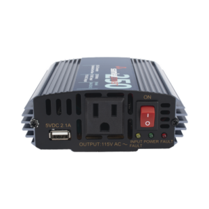 Inversor de Corriente (CD-CA) Potencia Nominal 250 W, Ent:12Vcc, Sal: 115Vca 60 Hz