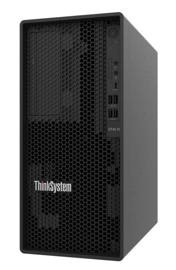 Servidor Lenovo-ThinkSystem ST45 V3,(7DH4A00GLA),AMD EPYC 4124P 4C 3.8GHz/3.8GHz,ThinkSystem 16GB TruDDR5 5600MHz,DD de 2TB 3.5 Pulgadas - imagen 1