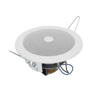 Altavoz 4" | Montaje en Techo | 3 - 6W | 70/100V | Frente Metálico | Resistente a Humedad