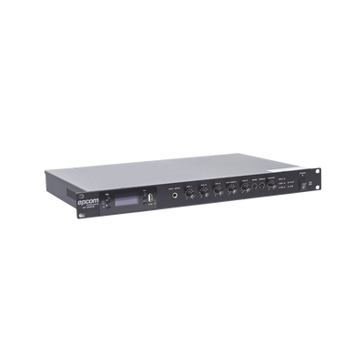 Amplificador Mezclador | 120W RMS | Sistema 100V y Baja Impedancia | MP3 | Tuner | Bluetooth | Música ambiental y Voceo - imagen 2