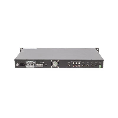 Amplificador Mezclador | 120W RMS | Sistema 100V y Baja Impedancia | MP3 | Tuner | Bluetooth | Música ambiental y Voceo - imagen 4