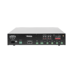 Amplificador Mezclador Matricial | 2 zonas | 240w por canal | 6 entradas | Receptor de medios
