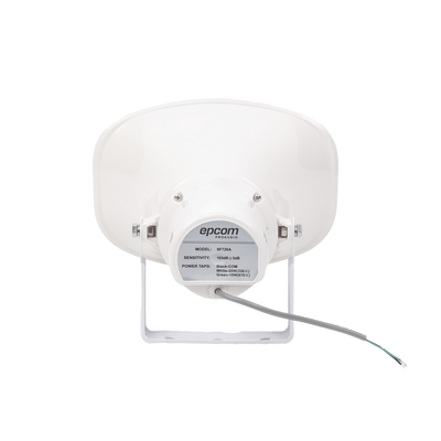 Altavoz para Exterior | Tipo Trompeta | 15-30W | 70/100V | IP66 | Material ABS | Bracket de Metal - imagen 4