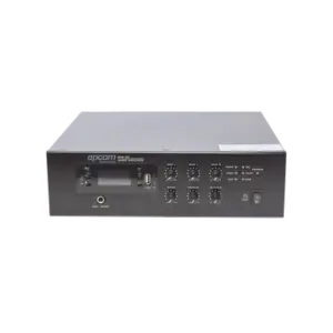 Mini Amplificador de Audio Mezclador | 120W RMS | Sistema 70/100V | MP3 | Tuner | Bluetooth | Musica ambiental y Voceo