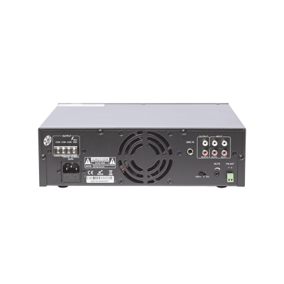 Mini Amplificador de Audio Mezclador | 240W RMS | Sistema 70/100V | MP3 | Tuner | Bluetooth | Musica ambiental y Voceo - imagen 4