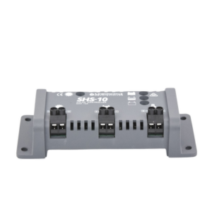 Controlador de Carga Solar PWM 10 A / 12 VCC / Desconexión Automática / IP22 / Protección Integral / Bajo Consumo 8 mA