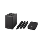 Sistema de Audio Portátil | Todo en uno | Woofer 12” | Altavoz Lineal 10 x 1.5in | Bluetooth | Incluye Dolly miniatura 5