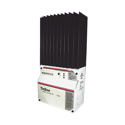 Controlador de Carga Solar TriStar PWM 45 A / 12V 24V 48V / Puerto RS-232 / Hasta 4 kW / Disipador de Calor / 7 Preajustes - imagen 1