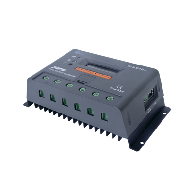 Controlador Solar de Carga y Descarga PWM 12/24V 30A con Display, Parámetros Configurables - imagen 1