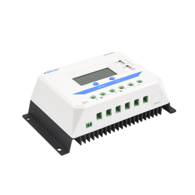 Controlador Solar de Carga PWM 12/24/36/48 V 45 A, Salida USB, con Display - imagen 3