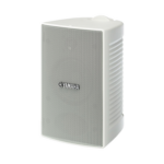 Altavoz de Montaje en Pared, 2 vias, Woofer 4 in, Tweeter 1 in, IPX3, 8 ohms, 70/100V, Color Blanco, Par miniatura 2