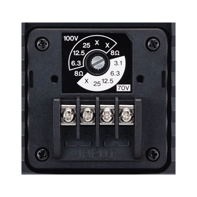 Altavoz de Montaje en Pared, 2 vias, Woofer 4 in, Tweeter 1 in, IPX3, 8 ohms, 70/100V, Color Blanco, Par - imagen 3