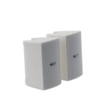 Altavoz de Montaje en Pared, 2 vias, Woofer 4 in, Tweeter 1 in, IPX3, 8 ohms, 70/100V, Color Blanco, Par miniatura 5