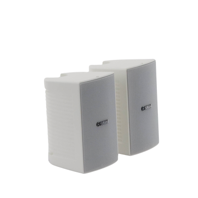 Altavoz de Montaje en Pared, 2 vias, Woofer 4 in, Tweeter 1 in, IPX3, 8 ohms, 70/100V, Color Blanco, Par - imagen 5