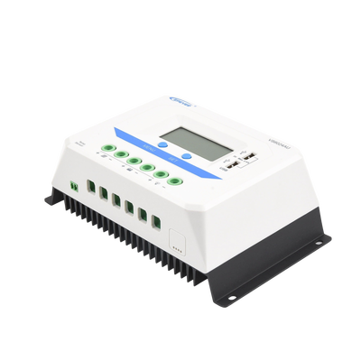 Controlador Solar PWM / 60A / 12/24V / Doble USB / Pantalla LCD / Tierra Positivo Común - imagen 2