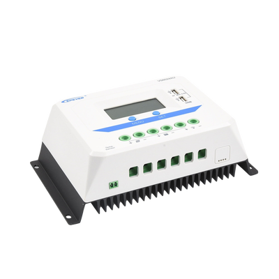 Controlador Solar PWM / 60A / 12/24V / Doble USB / Pantalla LCD / Tierra Positivo Común - imagen 3