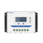 Controlador Solar PWM / 60A / 12/24V/36/48V / Doble USB / Pantalla LCD / Tierra Positivo Común miniatura 1
