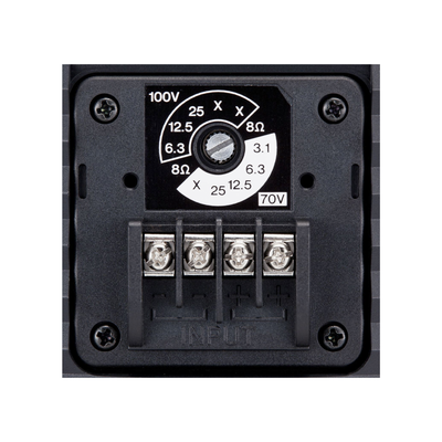 Altavoz de Montaje en Pared | 2 vias, Woofer 6.5 in, Tweeter 1 in | IPX3, 8 ohms, 70/100V | Color Blanco | Par - imagen 2