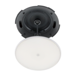 Altavoz de Plafón | Woofer 8 in, Tweeter 1 in | Rango Completo | 8 Ohms | 70v, 100v | Con Caja Acústica | Par Color Blanco miniatura 3