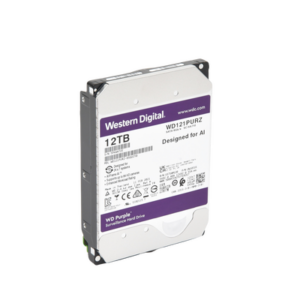 Disco duro WD de 12TB / 7200RPM / Optimizado para Videovigilancia