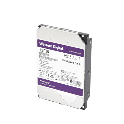 Disco duro WD de 12TB / 7200RPM / Optimizado para Videovigilancia - imagen 4