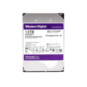 Disco duro WD de 14TB / 7200RPM / Optimizado para soluciones de video inteligente