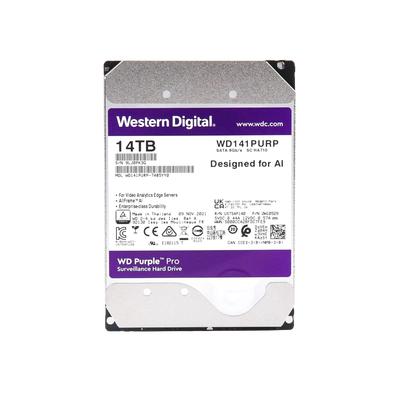 Disco duro WD de 14TB / 7200RPM / Optimizado para soluciones de video inteligente - imagen 4