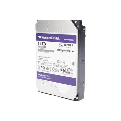 Disco duro WD de 14TB / 7200RPM / Optimizado para soluciones de video inteligente - imagen 2