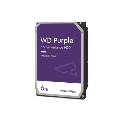 Disco Duro PURPLE de 6TB / 3 AÑOS DE GARANTÍA / Para Videovigilancia - imagen 1
