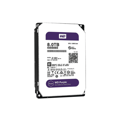 Disco duro WD de 8TB / 5400RPM / Optimizado para Videovigilancia - imagen 1