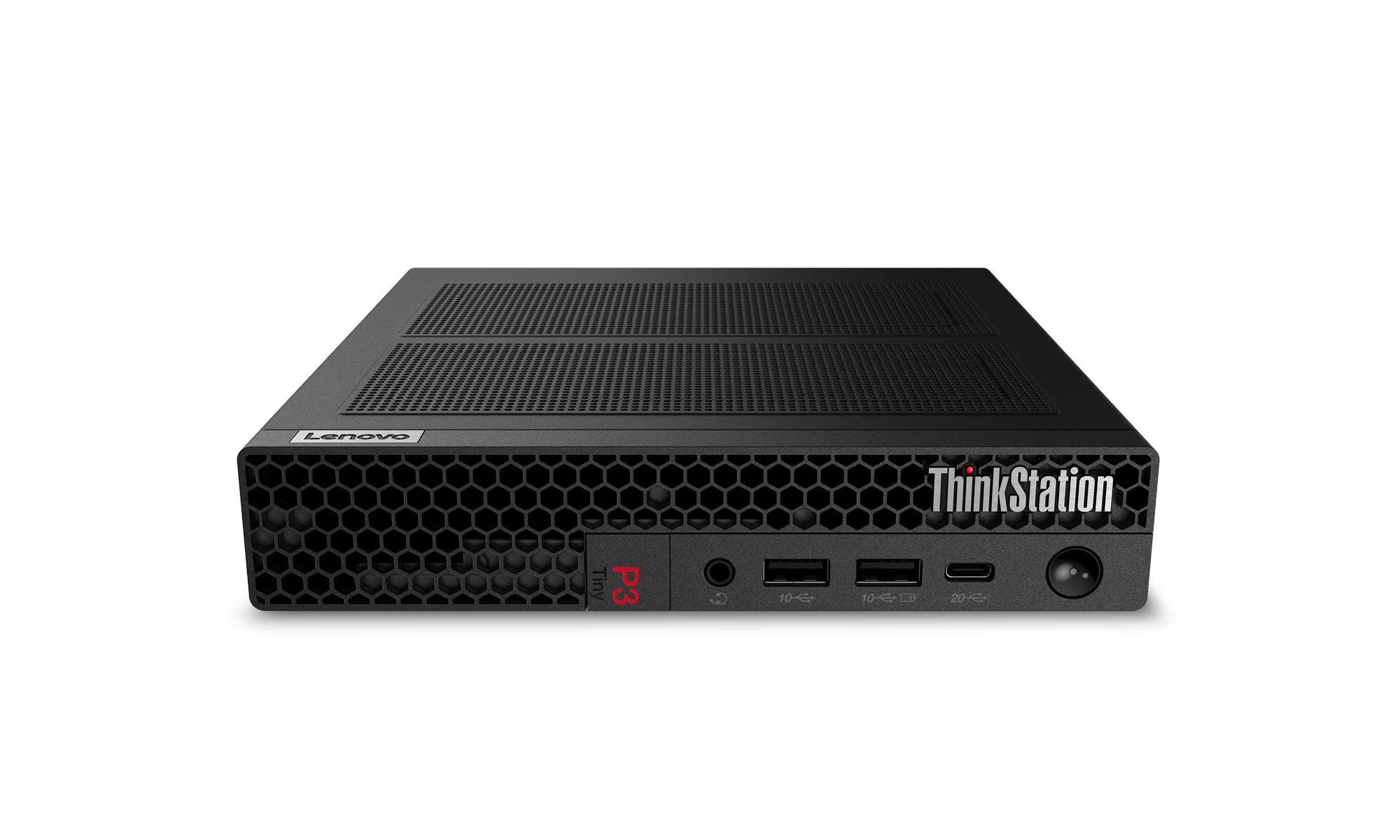 Workstation ThinkStation P3 Tiny G2, IntelCore Ultra7 265, 16GB, 512GBSSD, tarjeta gráfica NVIDIA RTX 400 Ada Generation 4GB, W11P, Garantia 3 años
