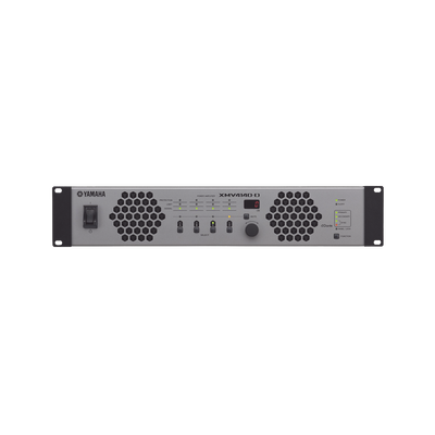 Amplificador de Audio Multicanal con Conexión Análoga | DANTE | 4 Canales, 140W | 8 OHMS | 70/100V - imagen 1