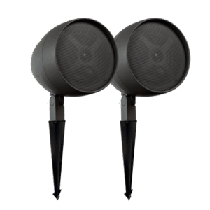 Altavoz de 2 vías | exteriores | 70V / 100V | woofer de 6.5 in | negro