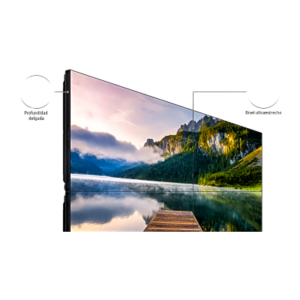 KIT de Video wall LCD 2x2 4 pantallas de 55" VM55BU para conexion daisy chain, incluye montajes de pared Peerless DS-VW765-LAND