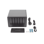 NAS UGREEN NASync DXP6800 Pro / Intel Core i5-1235U 10 Núcleos / 6 Bahías SATA + 2 M.2 NVMe / 2 Puertos Thunderbolt 4 / 2 Puertos 10GbE / 8K HDMI / PCIe 4.0 x4 / DDR5 Hasta 64GB / Compatibilidad Multiplataforma miniatura 6