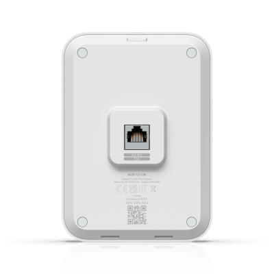 U7 In-Wall WiFi 7 Doble Banda para Interiores, con Cobertura de hasta 115 m², Capacidad para 200 Usuarios y Diseño Optimizado para Entornos de Hospitalidad - imagen 5