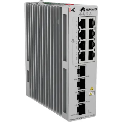 Switch Industrial eKit / 8 Puertos PoE+ Gigabit + 2 SFP + 2 SFP+ / Montaje en Riel DIN / Fuente Redundante 1+1 : 54 a 57 VCD / Libre de licenciamiento / Gestión gratuita desde la Nube / Presupuesto PoE 220 W - imagen 2