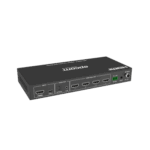 Videowall 4K 1×4 | HDMI & USB-C | 8 Modos de Visualización | Audio Óptico/Analógico | Control RS-232/IR | Plug & Play miniatura 3